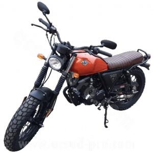 Moto 125cc (scrambler AM-64 E5 orange brillant) ARCHIVE