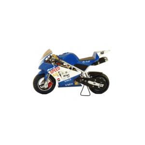 Pocket bike GP 49.9cc (YMH bleue) 