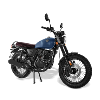 Moto 125cc (scrambler AM-64 E5 bleu récif) ARCHIVE