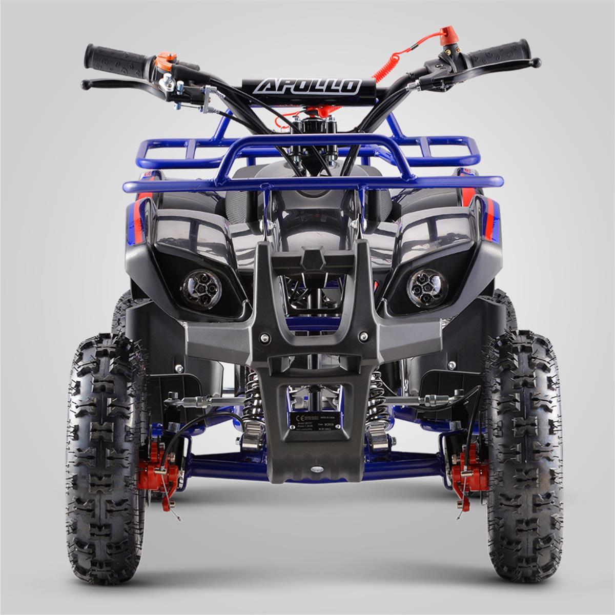 Pocket quad 49cc ( TIGER 6 bleu) APOLLO