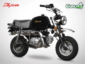 Moto 50cc Euro4 (GORILLA noir 125cc) SKYTEAM
