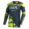 Maillot MX-VTT (mayhem jersey covert charcoal/neon/yellow) O'NEAL