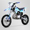 Pit-Bike (RFZ 150 Open enduro bleue) APOLLO MOTORS