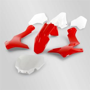 Kit plastique complet (RXF rouge/blanc) APOLLO Motors