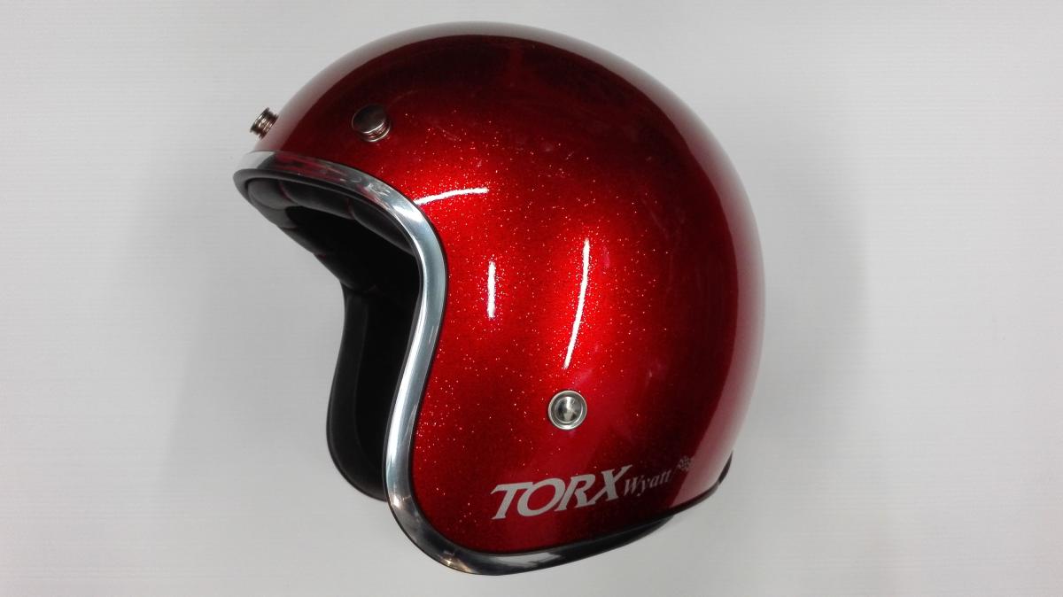 Casque Jet Wyatt Glitter Torx Sandiego Bikecom