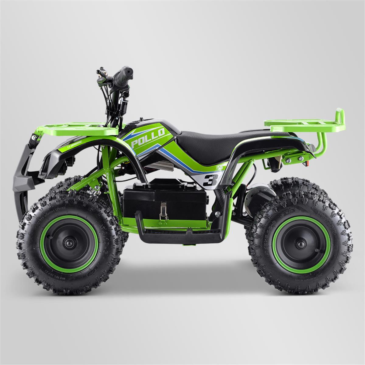 Pocket quad électrique ( Tiger6 800W vert) APOLLO
