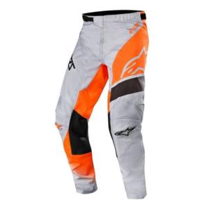 pantalon MX/Cross (racer Supermatic gris clair/orange fluo/noir) ALPINESTARS