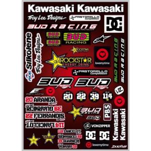Planche stickers ( BUD RACING 2011)