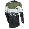 Maillot MX/VTT/DH (ELEMENT jersey Warhawk black/white/green) O'Neal