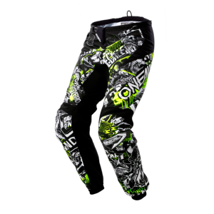 Pantalon MX/VTT/BMX (Element attack black/neon) O'NEAL