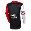 Maillot MX, VTT, BMX (element jersey War hawk black/white/red) O'NEAL