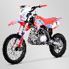 Pit-Bike (RFZ 125 Open enduro rouge) APOLLO MOTORS