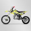 Pit-Bike (RFZ 125 Open enduro jaune) APOLLO MOTORS