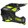 Casque MX (Série 2 Spyde noir/gris/jaune) O'NEAL