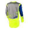 Maillot MX/VTT/DH enfant (ELEMENT jersey factor gray/blue/neon/yellow) O'NEAL