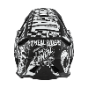 Casque vtt/DH (BLADE HYPERLITE HELMET RIDER BLACK/WHITEO'NEAL 