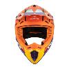 Casque MX orange/bleu/jaune (Blur S818) SWAP'S