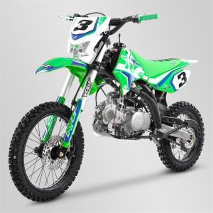 Pit-Bike (RFZ 125 Open enduro vert) APOLLO MOTORS