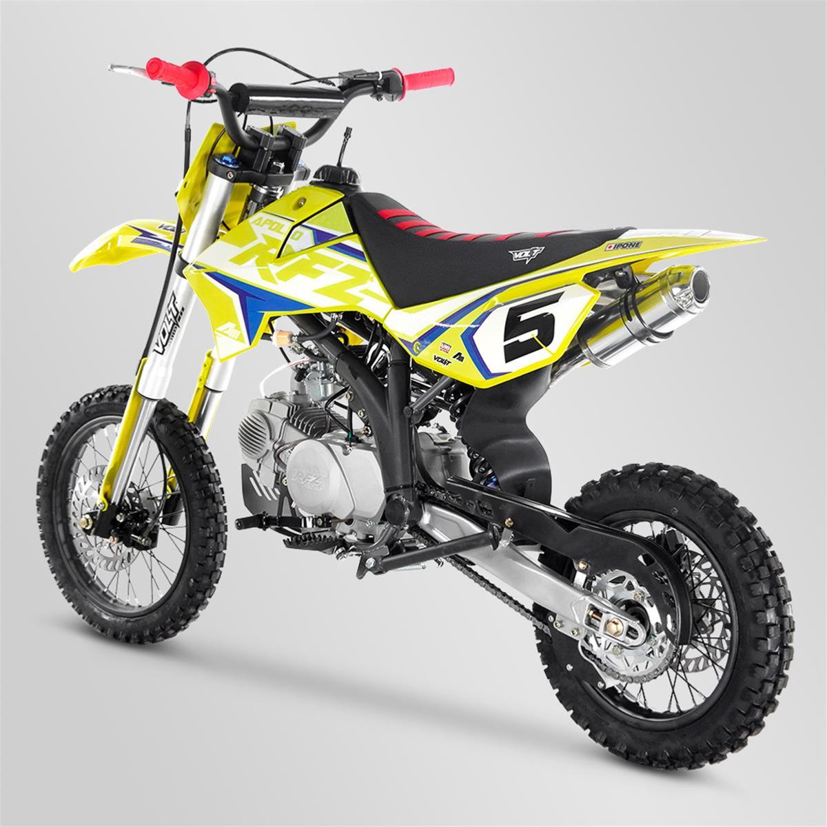 PitBike (RFZ 125 Open jaune) APOLLO MOTORS