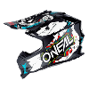 Casque MX adulte (Série 3 Villain white ) O'Neal 
