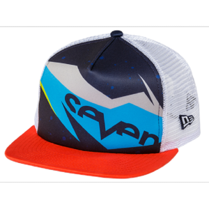 Casquette (Ignite noir orange) SEVEN