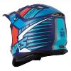 Casque cross enfant (S885 bleu/rouge/blanc) SWAPS
