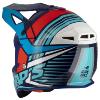 Casque MX rouge/ bleu brillant (Blur S818) SWAP'S