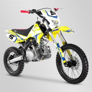 Pit-Bike (RFZ 125 Open enduro jaune) APOLLO MOTORS