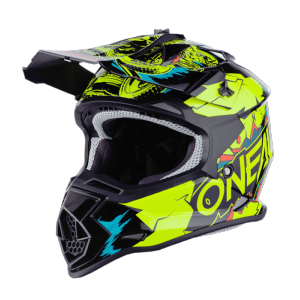 Casque MX adulte (Série 3 Villain Néon/Yellow ) O'Neal 
