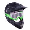 masque MX/VTT/BMX (B-Flex clear Goggle ETR white/green) O'NEAL