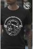 Tee-shirt Kustom-Kulture (German Skull noir) Last-Rebels