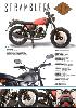 Moto 50cc (scrambler AM-84 E5 noir mat) ARCHIVE