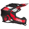 Casque MX (Série 2 Spyde noir/rouge/blanc) O'NEAL