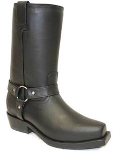 Bottes Sudiste (noir crazy) GO WEST