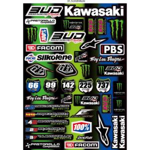 Planche stickers ( BUD RACING team 2014 )