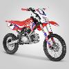 Pit-Bike (RFZ 125 Open enduro rouge) APOLLO MOTORS