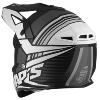 Casque MX noir/blanc mat (Blur S818) SWAP'S