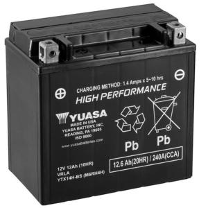 Batterie 14 ampères (YTX14H  SLA AGM) YUASA