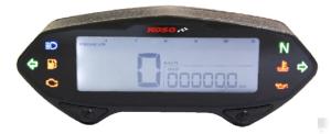 Compteur digital multi fonctions LCD noir (DB-01RN) KOSO