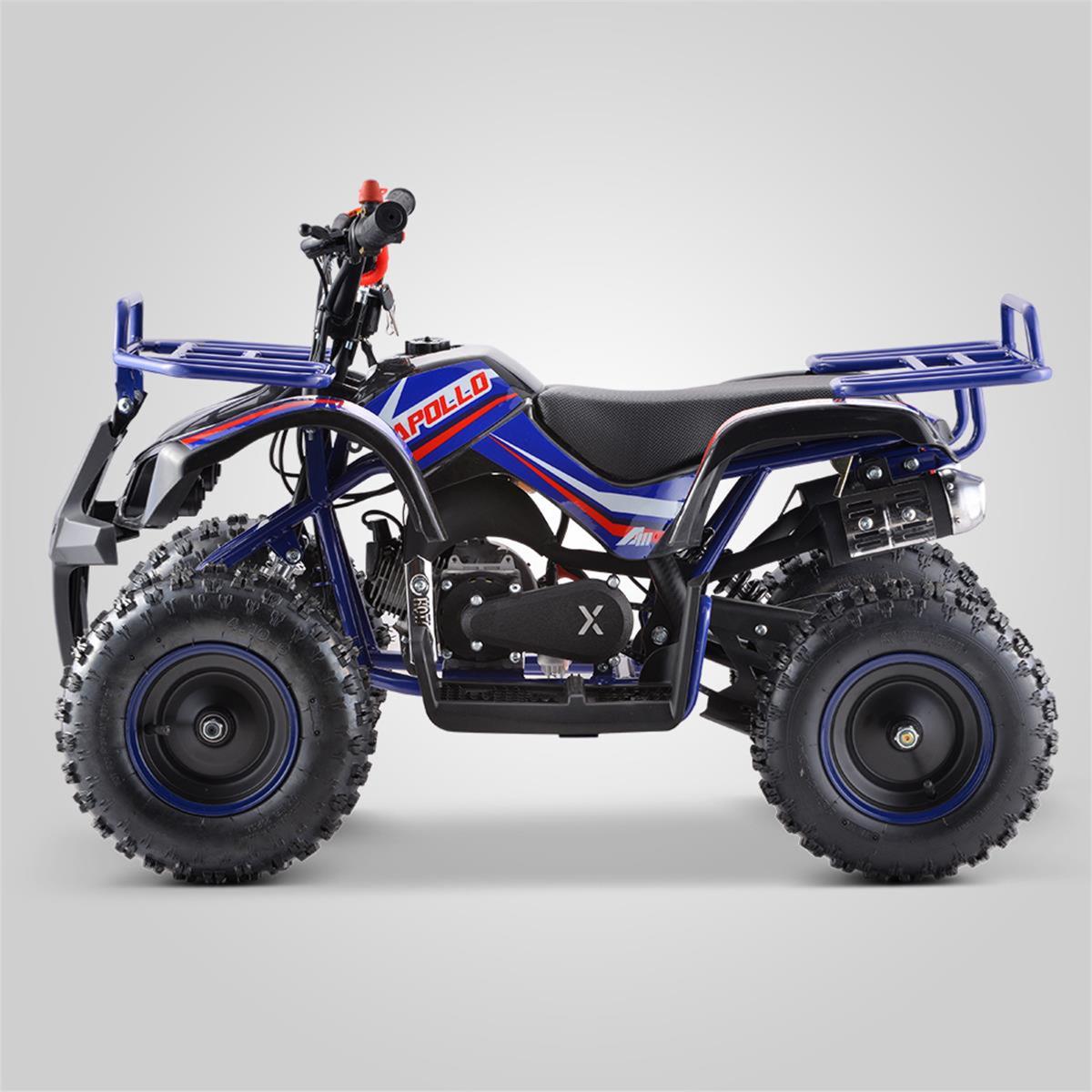 Pocket quad 49cc ( TIGER 6 bleu) APOLLO