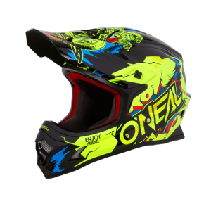 Casque MX adulte (Série 3 Villain Néon/Yellow ) O'Neal 