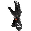 Gants route racing blanc/noir homologués CE 1KP S.LINE