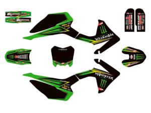 kit déco CRF 110 MONSTER ENERGY vert