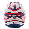 Casque vtt/DH (FURY HELMET RAPID SILVER/RED) O'NEAL 