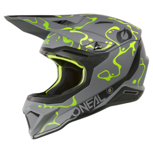 Casque MX (Série 1 Splash gray/neon yellow) O'NEAL