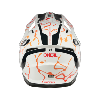 Casque MX (Série 1 Splash white/orange) O'NEAL