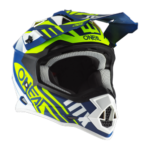 Casque MX (Série 2 spyde2 blue/white/neon/yellow) O'Neal 
