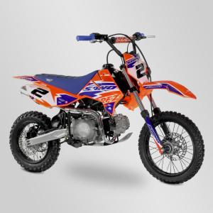 Pitbike ( RFZ Rookie125cc manuelle orange ) APOLLO MOTORS