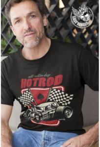 Tee-shirt Hot Rod (Hot Rod custom shop noir) Last-Rebels