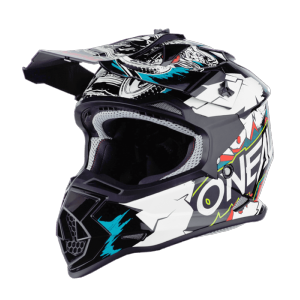 Casque MX adulte (Série 3 Villain white ) O'Neal 